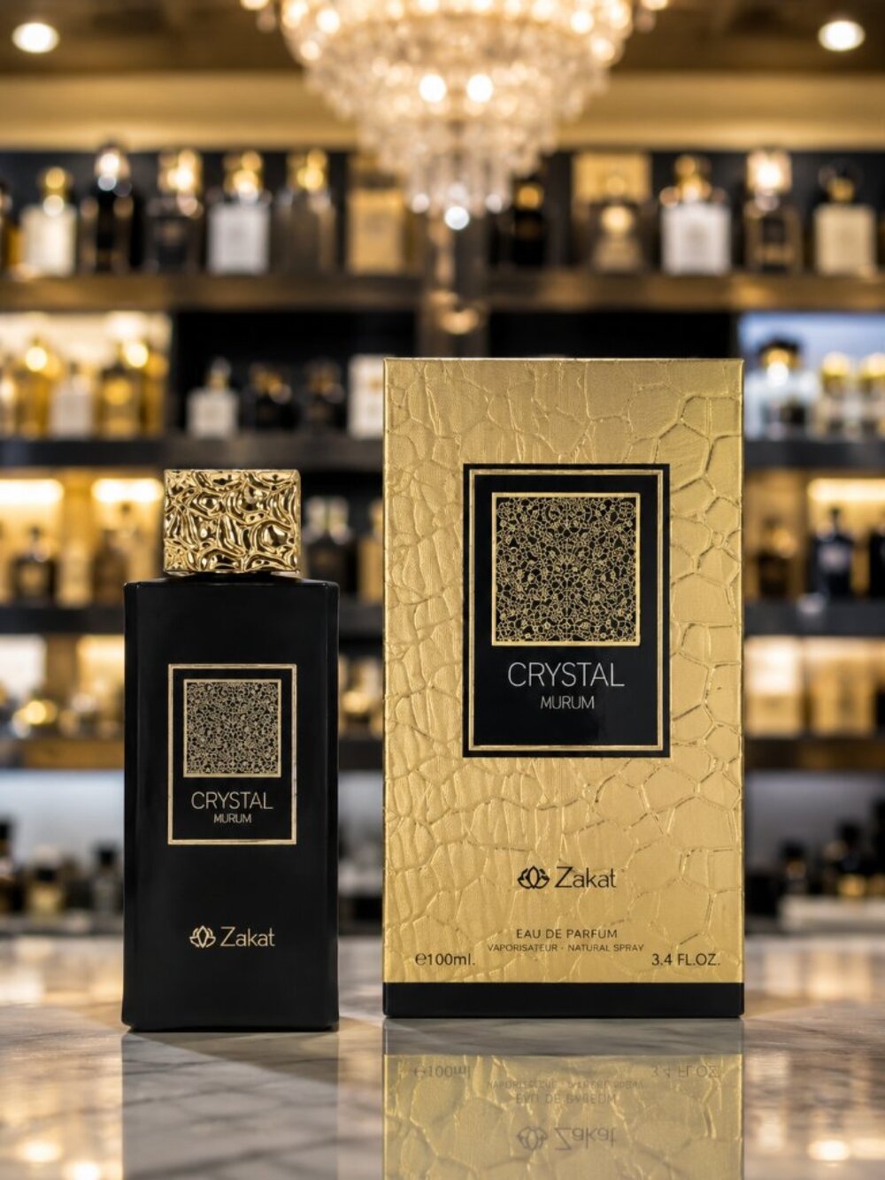 Crystal Aurum by Zakat EDP Unisex 115ML 3.8 FL,OZ